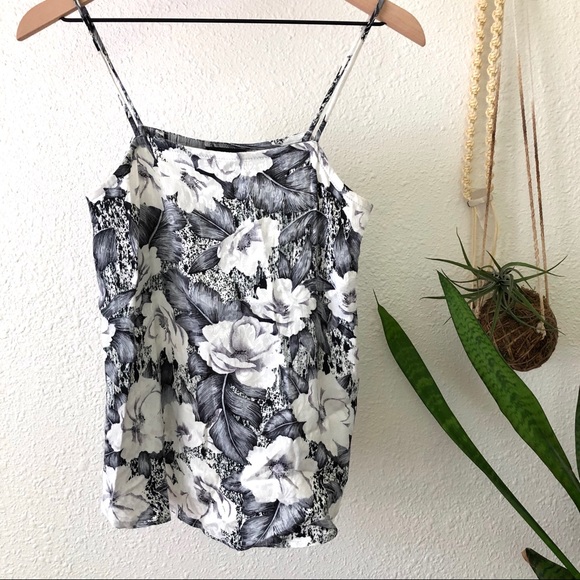 Topshop Tops - Topshop tropical floral top